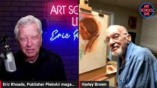 How to Start a Profile Portrait with Harley Brown