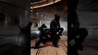 Midnight vibes with my Black Monster. Just me, the road, and the roar. #NightRide #BikerBroSafayate