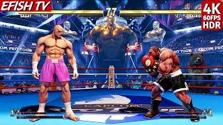 Sagat vs Balrog (Hardest AI) - Street Fighter V