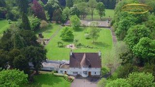 country house surrey: Aerial filming in Box Hill