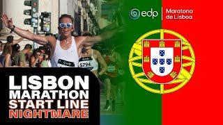 Lisbon Marathon 2023 Race Vlog | My Start line NIGHTMARE