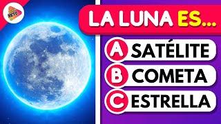 ¿Cuánto Sabes de ASTRONOMÍA? | 33 Preguntas ‍| Trivia-Reto