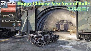 [4kUHD] 'Happy Chinese New Year of Bull~牛牪犇犇!' US Stingary 2 Shark BLUE STAR Medal  GamePlay 装甲战争