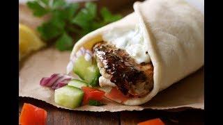 Greek Chicken Gyros