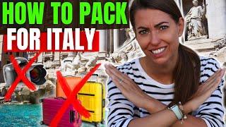 NEVER TAKE THIS TO EUROPE! Smart Packing for Europe: Dos and Don'ts I wish I knew before