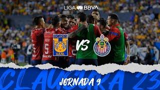 Ganó Chivas en el Volcán | Resumen Tigres vs Chivas | Liga BBVA MX | Clausura 2023