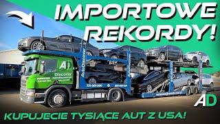 Już nie Mustang! NAJPOPULARNIEJSZE MARKI i MODELE z USA w liczbach - IMPORT ROŚNIE jak na drożdżach!