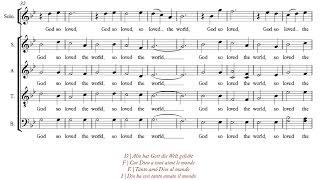 Chilcott | God so loved the world [á 5; BYU Singers]