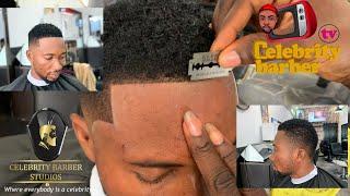 CELEBRITY BARBER haircut tutorials THE HAIRCUT KING Ep 5