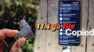 How To Copy Large Files to SanDisk Pendrive|2023| what is Parameters Not Allowed