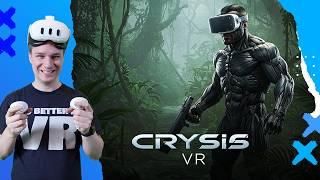 Eine der besten VR Mods überhaupt! Crysis in VR ist UNFASSBAR GUT! Tutorial und Gameplay