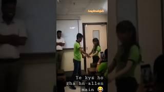 ALLEN STUDENTS DANCE  || KOTA CLASSROOM ALLEN  FUNY VIDEO ALLEN