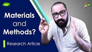 How to write materials and methods in research paper| Manuscript | Part-6 | Basic Science Series