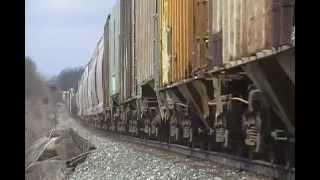 TRRS 4: CSX 5001 leads Q334 at the Thornapple River