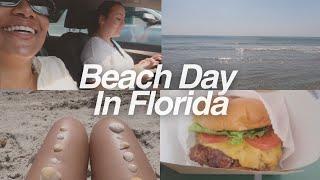 beach day vlog in florida!