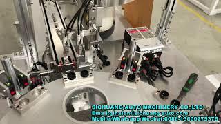 Essential oil bottle caps automatic assembly machine ,Eye drops cap assembly machine