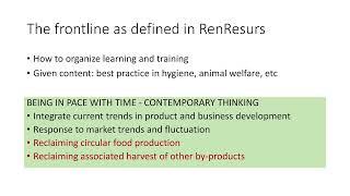 8. Reclaiming circular food production requires new technology