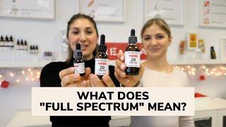 What does FULL SPECTRUM actually mean? | RESTART CBD AUSTIN TEXAS