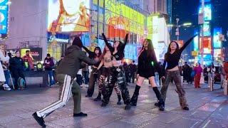 [K-POP IN PUBLIC | SIDECAM] MEOVV (미야오) - ‘BODY’ Dance Cover | TIMES SQUARE