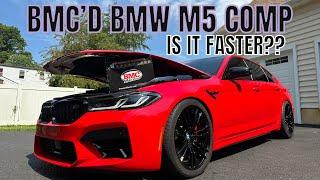 DO BMC FILTERS MAKE A BMW M5 FASTER?? #bmw #m5