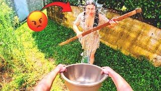 MY PRANKS MADE MY WIFE EXPLODE. WANT TO SEE HER CRAZY REACTION? (Epic POV Chase) #prank  #funny #pov