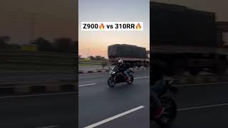 Can Apache 310rr beat Kawasaki z900 #hubli #dharwad #bikelife #apache310rr #banglore #z900