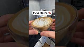 POV: Easy Mocha Latte  at Home #espresso #coffee #asmr #latte