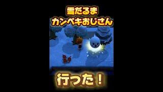 【あつ森】雪だるまにテクニックはいらない、感じるだけ