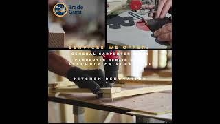 Carpenter service at your doorstep | Woodwork | Furniture repair | Trade Guru