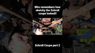 Who remembers how sketchy the Schroll coupe was? It’s come a long way!! #flathead #hotrod #1932