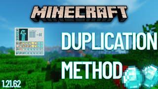 THE BEST DUPLICATION GLITCH Guide 1.21.61+ Minecraft Bedrock!