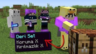 Minecraft Manhunt ama Deri Setler AŞIRI GÜÇLÜ...