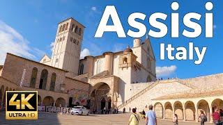 Assisi, Italy Walking Tour (4k Ultra HD 60fps) – With Captions