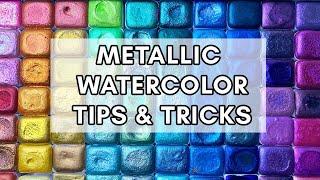 Mastering Metallic Watercolors: Tips, Tricks, and Techniques!