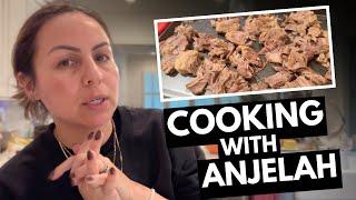 Cooking with Anjelah: Making Some Carnitas! | Anjelah Johnson-Reyes