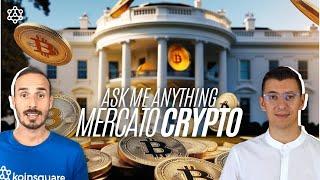 Bitcoin e mercato crypto AMA, White House  summit