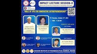 Impact Lecture Session Sponsored by Ministry of Education Innovation Cell