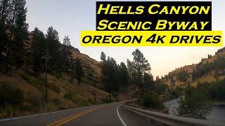 Hells Canyon Scenic Byway | Oregon 4k Drives