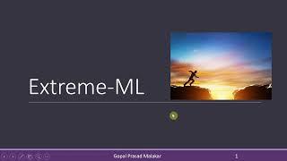 00 Brief Introduction to Extreme ML - An ultimate machine learning tool developed using python