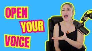 Vocal Warm up to open up your voice (better resonance)