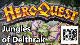 HeroQuest Jungles of Delthrak Quest Pack - A New Kind of Adventure | Unboxing & Review | Sponsored