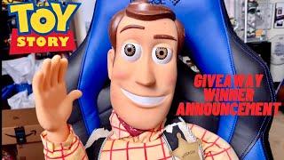 Movie Accurate Woody Voice Box WINNER Announcement December 2023