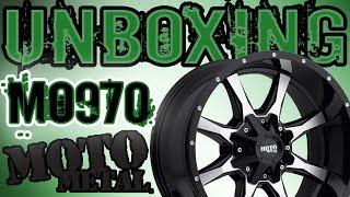 Moto Metal 970 20x10 -24 Wheel Rim Unboxing