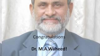 Padmashree Dr Mohammed Abdul Waheed - A Brief Documentary