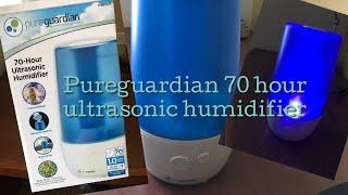 unboxing pureguardian humidifier