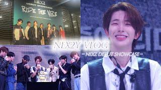 ˗ˏˋ NEX2Y vlog ˎˊ˗  NEXZのデビューショーケースに行ってきました໒꒱· ﾟ￤𝘕𝘌𝘟𝘡 𝘋𝘌𝘉𝘜𝘛 𝘚𝘏𝘖𝘞𝘊𝘈𝘚𝘌 .*