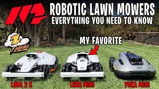 Best Robot Lawn Mowers of 2025: Yuka Mini, Luba 2 X, & Luba Mini Full Demonstration
