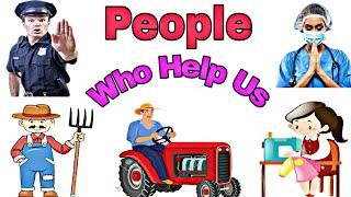 People Who Help Us || EVS Topic Grade 1 || Kidos Edu Point