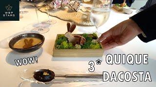 Phenomenal 3 MICHELIN STAR QUIQUE DACOSTA restaurant: FULL MENU and EXPERIENCE (10/2021)