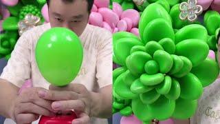 How To Make Balloon Flower With Easy Step by Step | DIY Balloon Flower